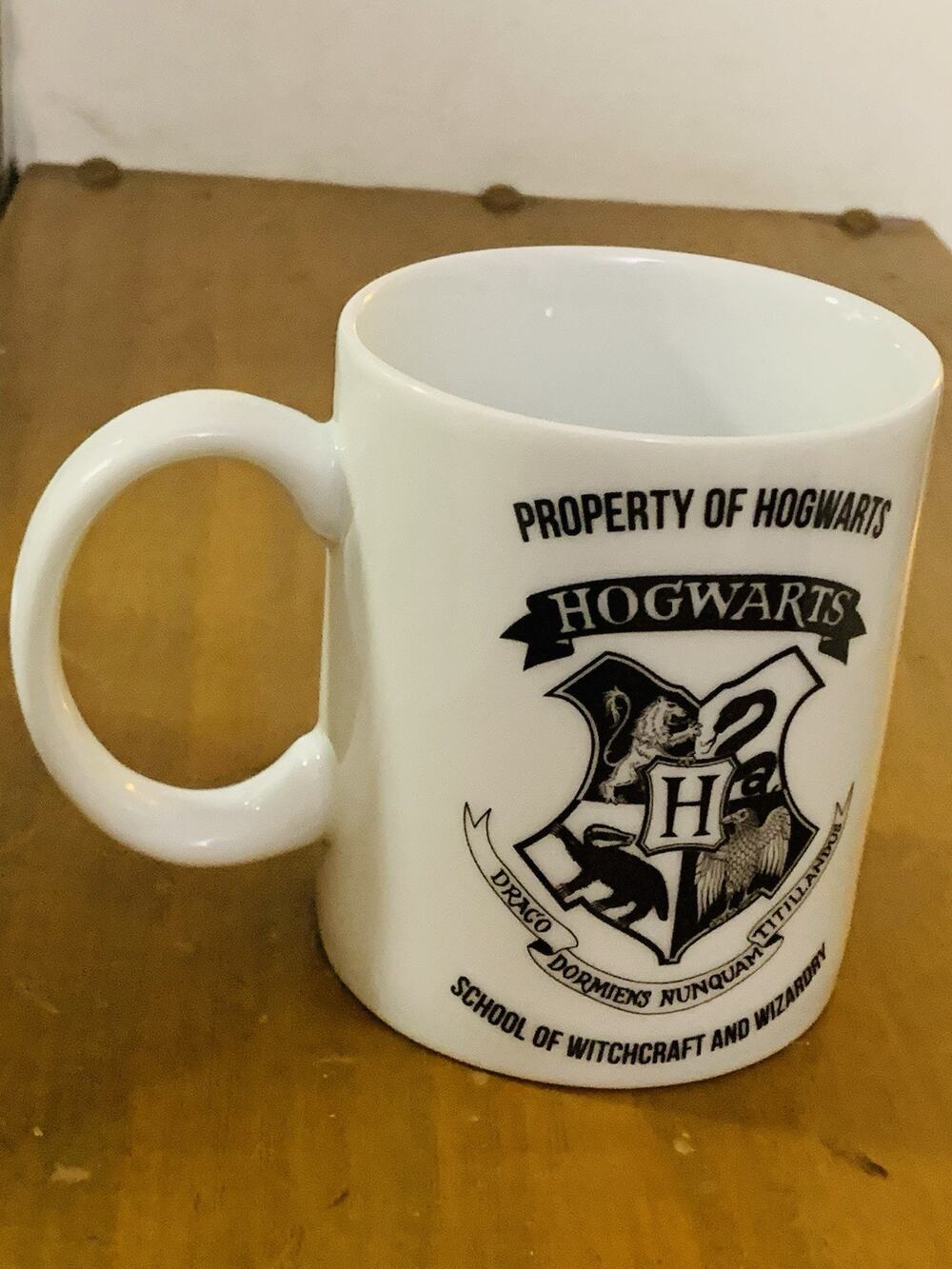 Harry Potter Hogwarts Mug, School of Witchcraft & Wizardry Cup Collectible Gift